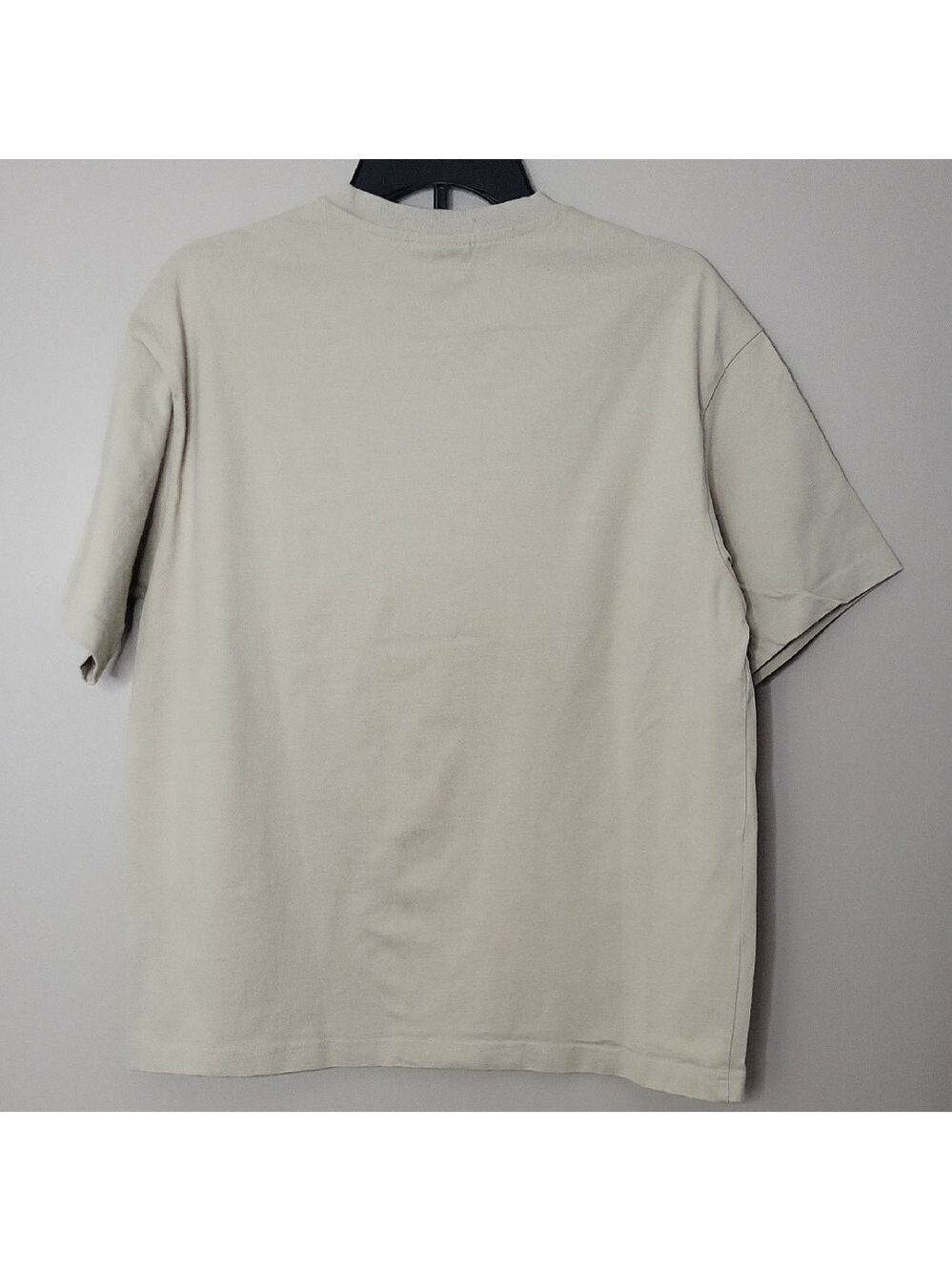 Mens |H&M Light Beige Short Sleeve Tee| BB-Dsst-a2 - Picture 3 of 3